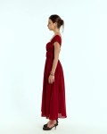 SIXDO Woven Flared Dress for Women